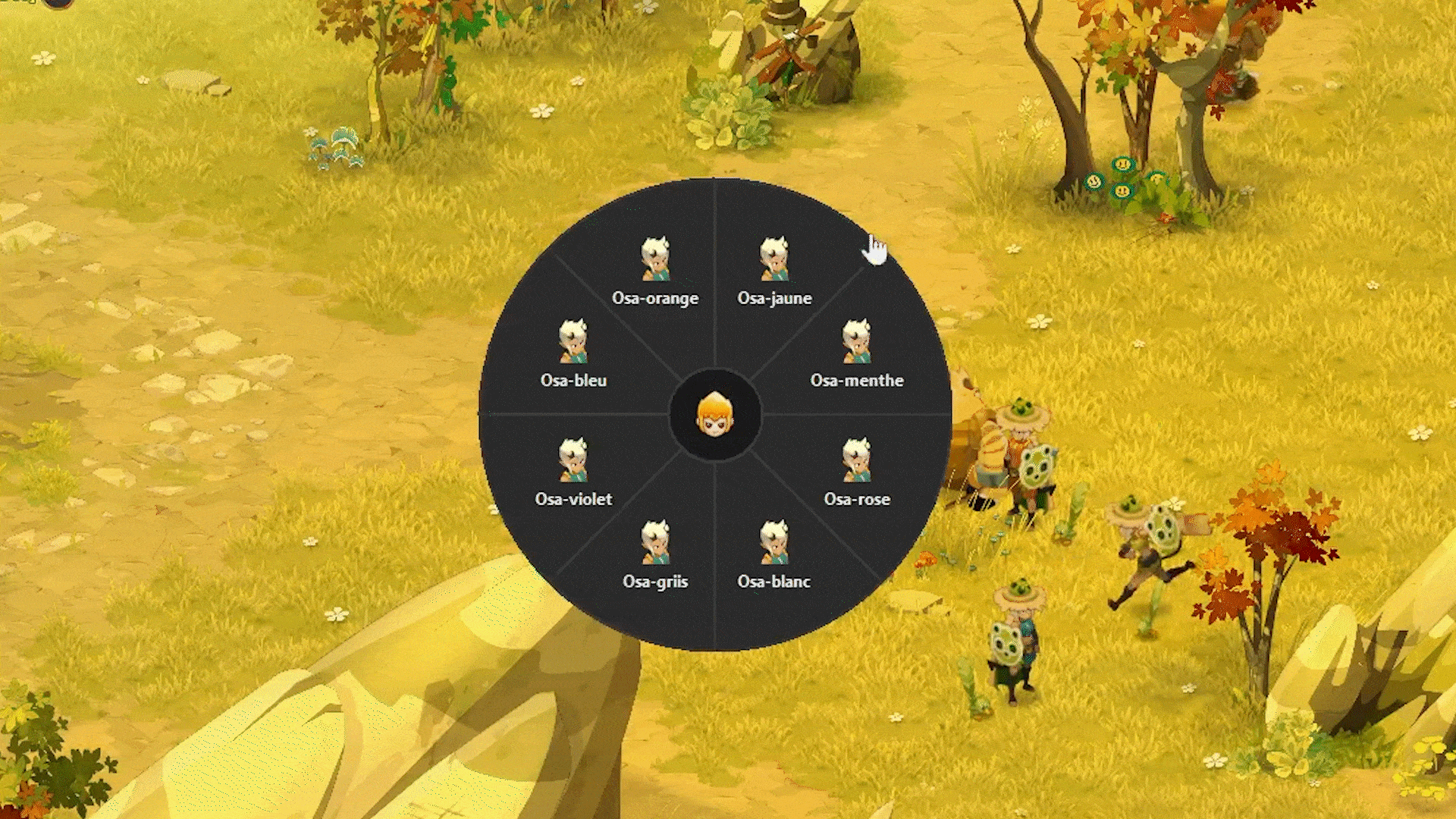 Dosoft — roue de personnages